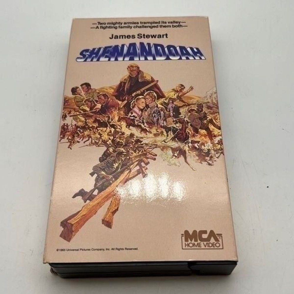 Shenandoah VHS‎ Tape 1965 Civil War/Western James Stewart 1996 Release